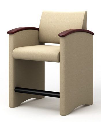 Chair with armrests P3OR-1 Integra