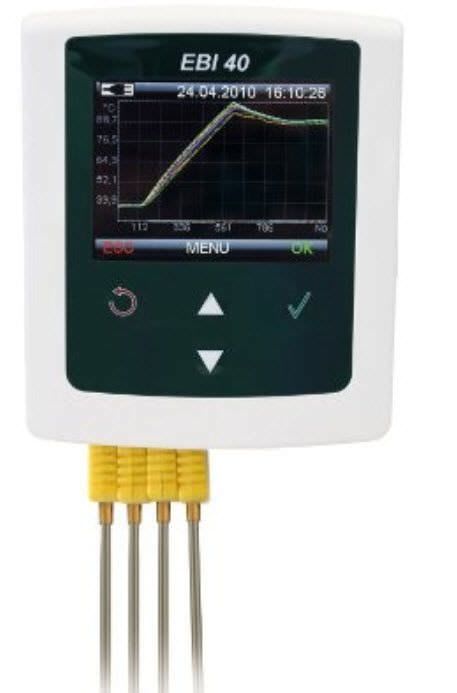 Temperature regulator data logger EBI 40 TK-6 ebro Electronic