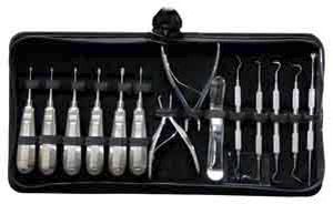 Veterinary dental extraction instrument kit D1000 iM3