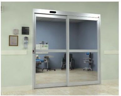 Hospital door / laboratory / automatic / sliding NPS Horton Doors