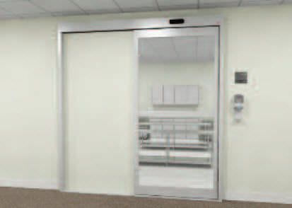 Laboratory door / hospital / sliding / automatic UltraClean™ Horton Doors