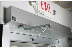 Laboratory door / hospital / automatic / swinging 7900, 4900LE Horton Doors