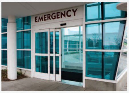 Hospital door / laboratory / automatic / telescopic ProSlide® Horton Doors