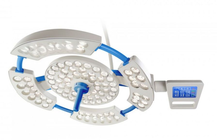 LED surgical light / wall-mounted / 1-arm NEXUS OL-01 and OL-02 Infimed