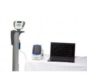 Electronic patient weighing scale / column type / with BMI calculation / with height rod 272 kg, 61 - 223 cm | ELEVATE EMRScale™ Health o meter Professional