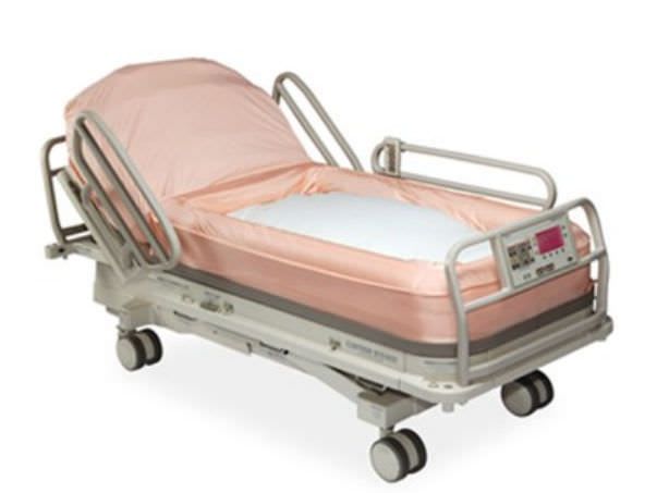Hospital bed / on casters / height-adjustable / air fluidized Clinitron® Rite Hite® Hill-Rom
