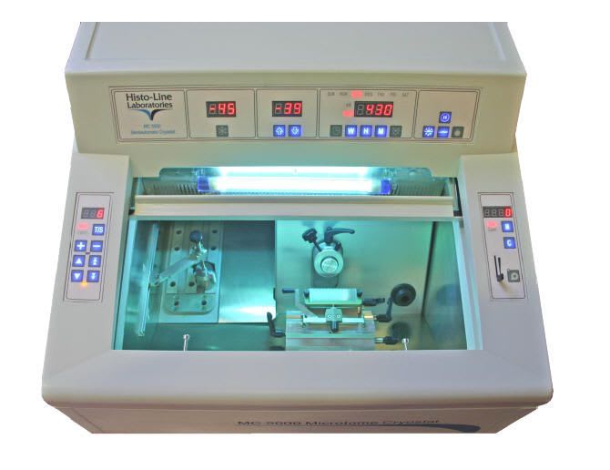 Rotary microtome cryostat / automatic / semi-automatic MC 5000 Histo Line Laboratories