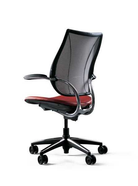 Office chair / with armrests / on casters Liberty Humanscale Healthcare