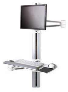 Medical computer workstation / wall-mounted V7 Humanscale Healthcare