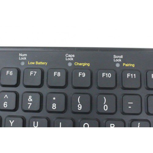 Flexible medical keyboard / wireless / with touchpad SBW-97-TP-BLACK IKEY