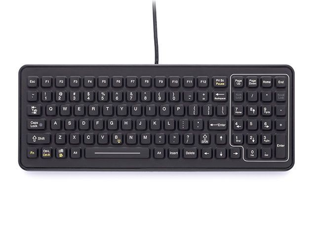 USB medical keyboard / backlit / polycarbonate SLK-101C-M IKEY