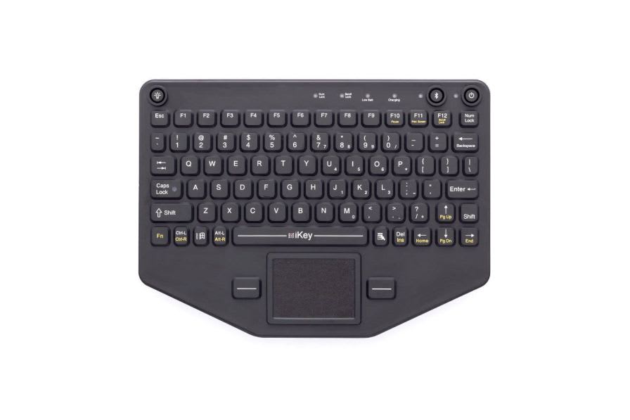 Wireless medical keyboard / silicone rubber BT-80-TP IKEY