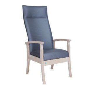 Chair with high backrest / with armrests 160 kg | Geo 1 PSGE01 Healthcare Design