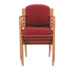 Dining room chair / with backrest / with armrests Anne C503-1 Healthcare Design