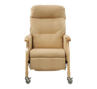 Medical sleeper chair / on casters / lifting / reclining / with legrest 158 kg | Faraday F62 Healthcare Design