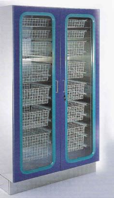 Storage cabinet / medical / for healthcare facilities / with basket AS 400 Hysis Medical