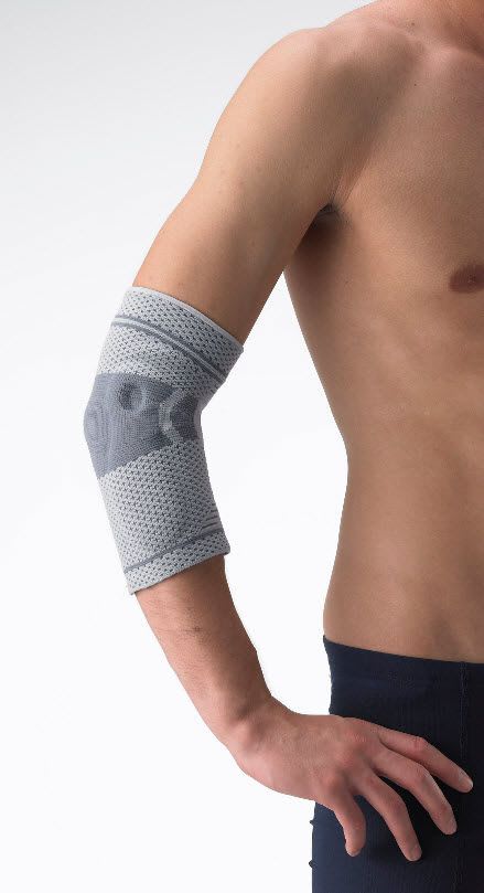 Elbow sleeve (orthopedic immobilization) / with epicondylus muscle pad HEL0522 Huntex Corporation