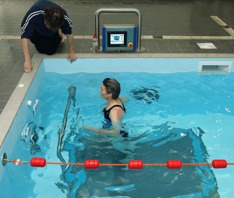 Swimming pool treadmill FUSION Hydro Physio
