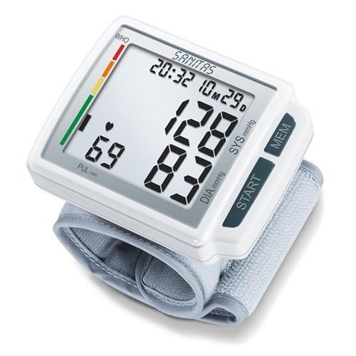 Automatic blood pressure monitor / electronic / wrist SANITAS SBC 41 Hans Dinslage