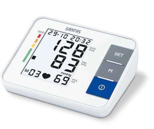 Automatic blood pressure monitor / electronic / arm Sanitas SBM 38 Hans Dinslage