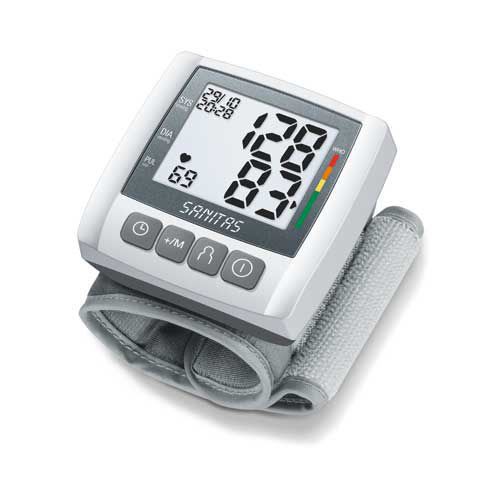 Automatic blood pressure monitor / electronic / wrist Sanitas SBC 21 Hans Dinslage