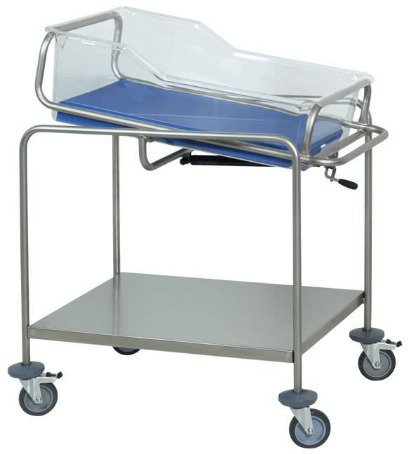 Transparent hospital baby bassinet H-11TR Hidemar