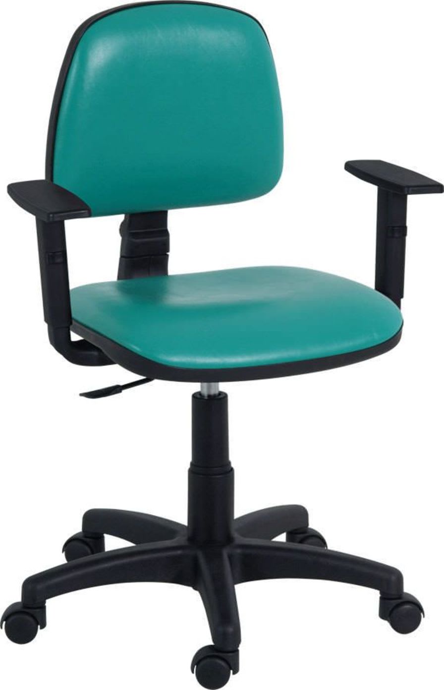Medical stool / on casters / height-adjustable / with backrest H-174 Hidemar
