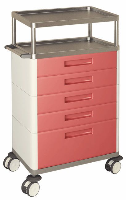 Multi-function trolley / with drawer / 1-tray H-725 Hidemar