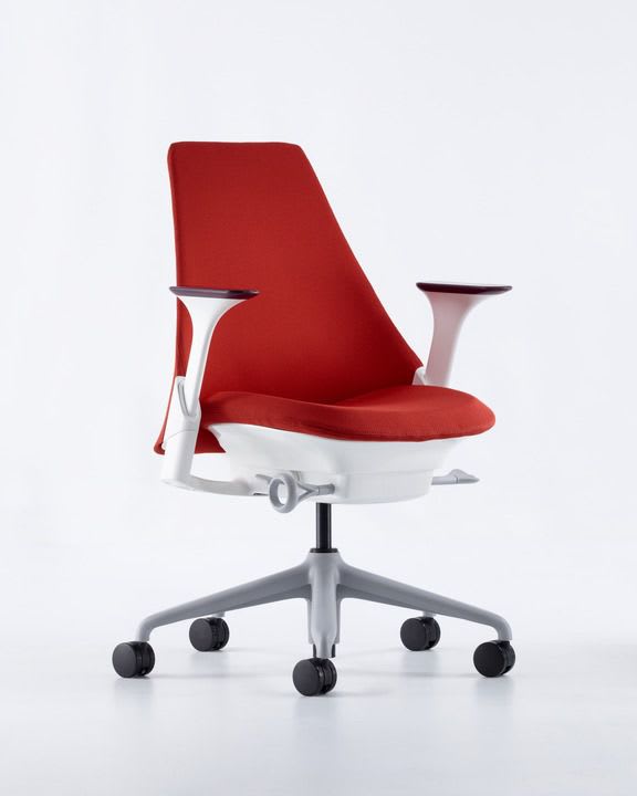 Office chair / with armrests / on casters SAYL Herman Miller