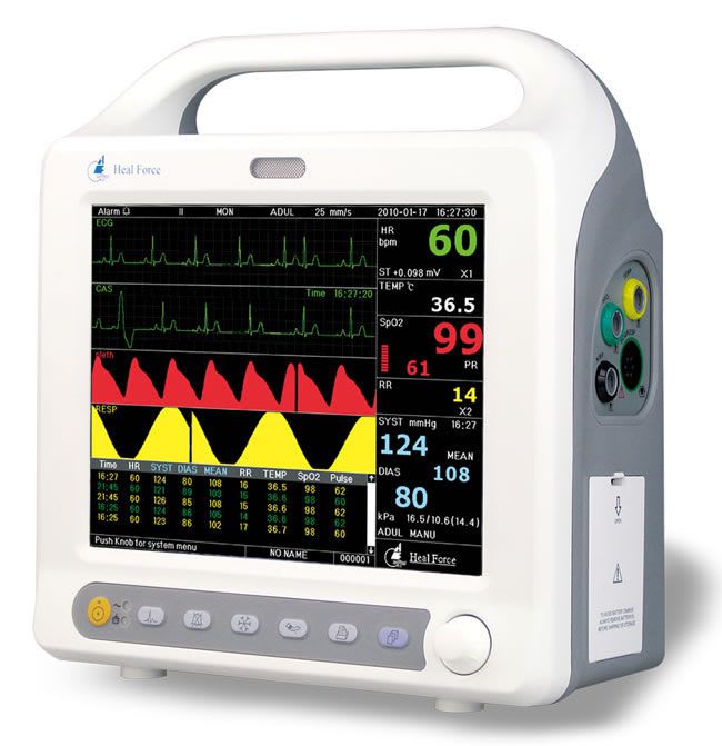 Compact multi-parameter monitor / transport 14.1" | Deluxe-100 Heal Force