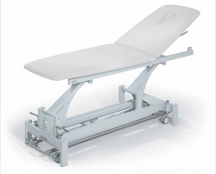 Electrical massage table / on casters / height-adjustable / 2 sections Duo Advanced GymnaUniphy