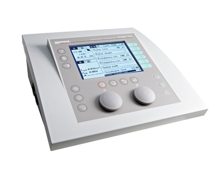 Ultrasound diathermy unit (physiotherapy) / 2-channel Combi 200 GymnaUniphy