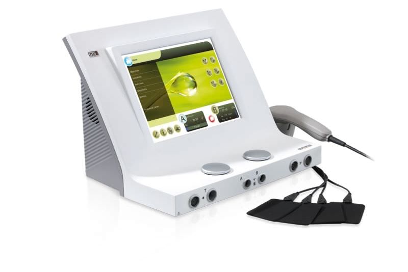 Ultrasound diathermy unit (physiotherapy) / photostimulation laser / electro-stimulator Combi 400 GymnaUniphy