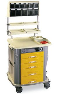 Medicine distribution trolley / with drawer CP-MED Gamma Poliuretani