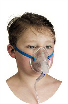 Oxygen mask / facial / PVC / medium-concentration 032-10-001, 032-10-009 Flexicare Medical