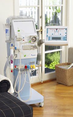Home hemodialysis machine AK 96™ Self-Care Gambro