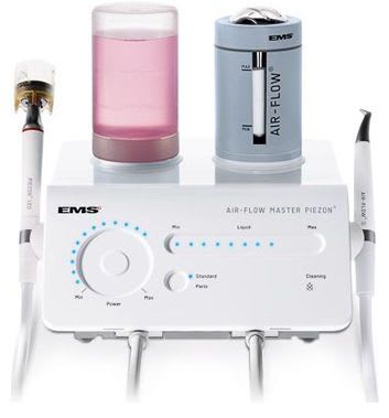Ultrasonic dental scaler / complete set / with air polisher AIR-FLOW MASTER PIEZON® EMS Electro Medical Systems