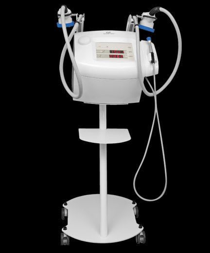 Electric massager (physiotherapy) / ultrasound diathermy unit / on trolley / 2-channel Slim Project General Project