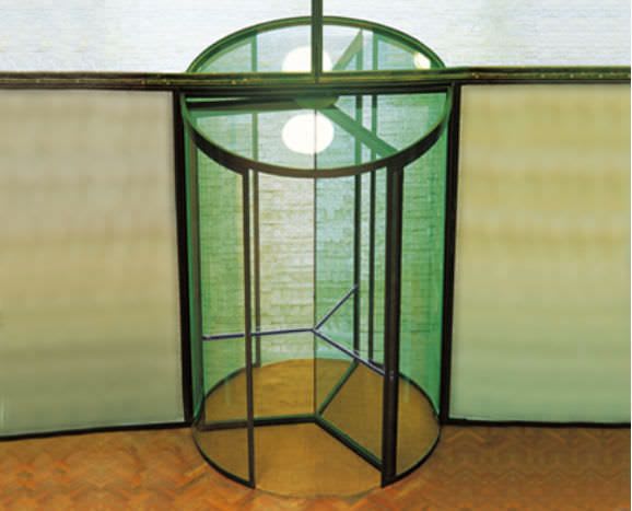 Hospital door / drum / with glass panel RS-SKY Grupsa