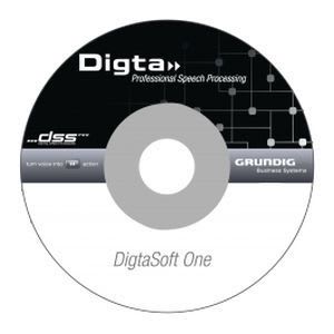 Digital dictation software DIGTASOFT ONE Grundig Business Systems