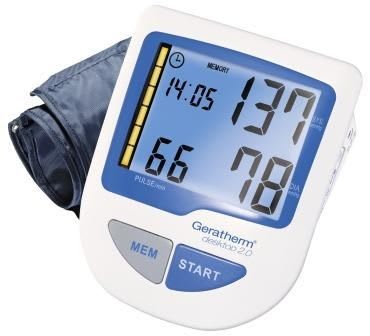 Automatic blood pressure monitor / electronic / arm / with USB port desktop 2.0 Geratherm