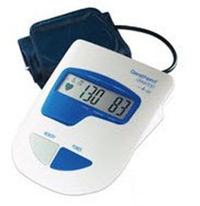 Automatic blood pressure monitor / electronic / arm desktop Geratherm