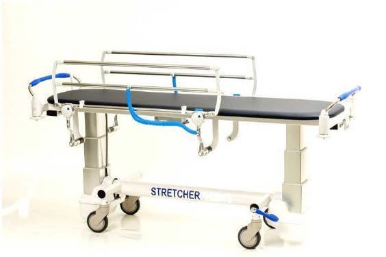 Transport stretcher trolley / mechanical / 1-section Gardhen Bilance