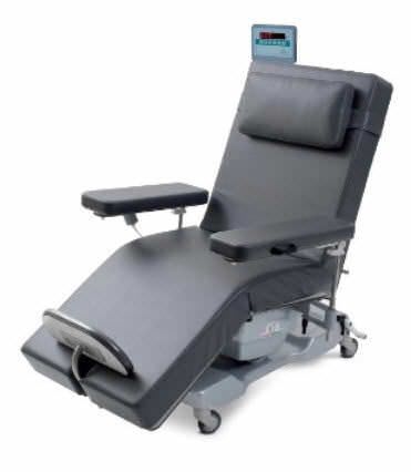 Electrical treatment armchair / on casters / height-adjustable STEPHEN H-YBRID Gardhen Bilance