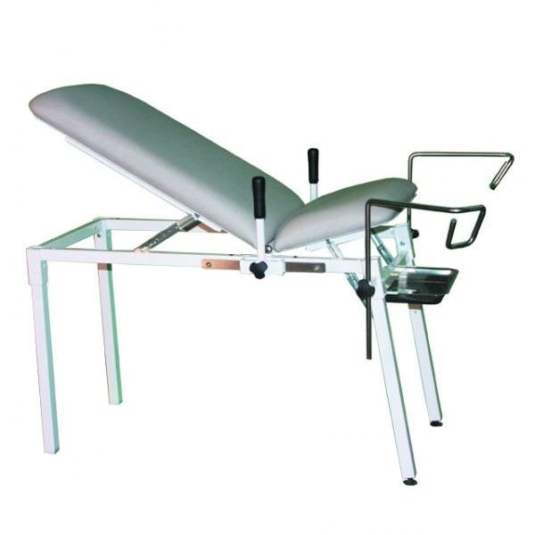 Gynecological examination table / mechanical / fixed / 2-section GT14 Genin Medical