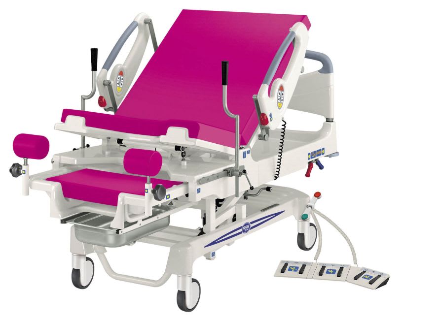 Hospital bed / delivery / electrical / Trendelenburg LM-01.4 Famed ?ywiec sp. z o.o.