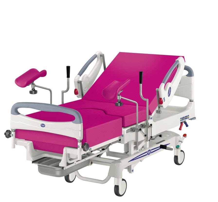 Hospital bed / delivery / hydraulic / height-adjustable LM-01.5 Famed ?ywiec sp. z o.o.