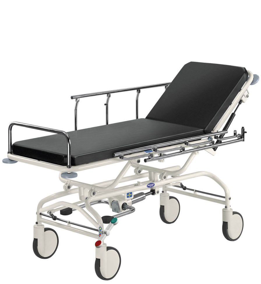 Transport stretcher trolley / transfer / X-ray transparent / height-adjustable WP-03.0 Famed ?ywiec sp. z o.o.