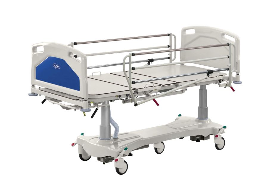 Intensive care bed / electrical / on casters / 4 sections ACENS Famed ?ywiec sp. z o.o.