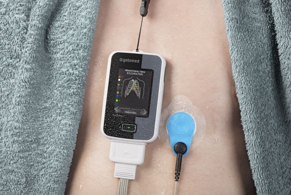Cardiac Holter monitor CardioMem® CM 4000 GETEMED Medizin- und Informationstechnik